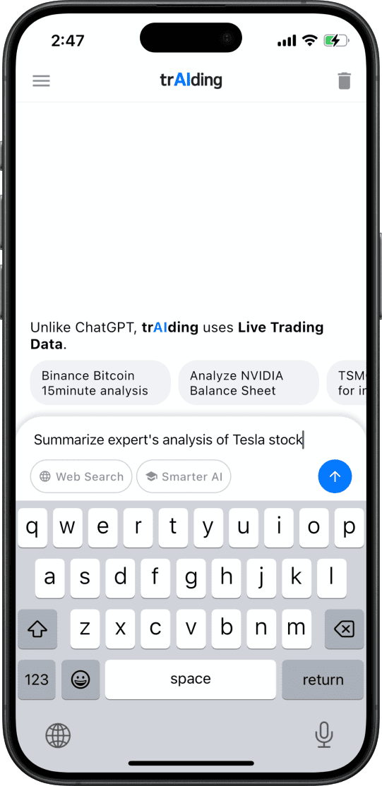 trAIding GPT App-Screenshot